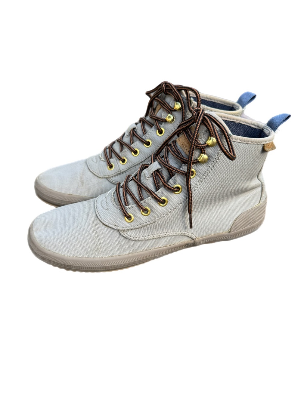 Keds Scout Boot Splash Women Shoes Light Taupe Water Repellent Canvas Sz 8.5
